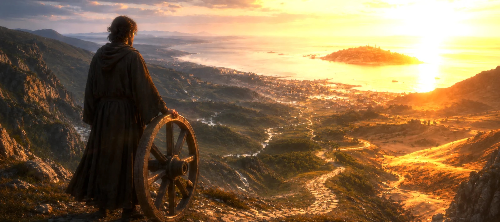 Companion artwork for Hour XII: Ithaka... Keep Walking